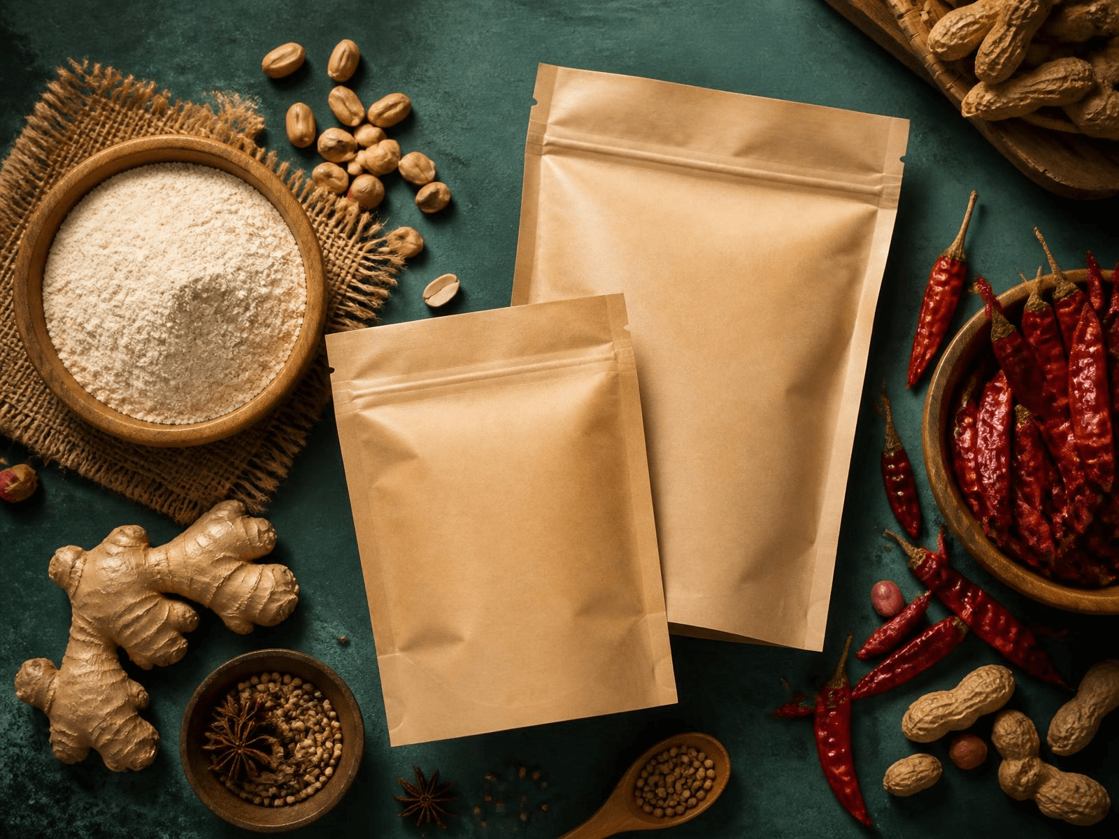 Finished products sealed in food-grade packaging